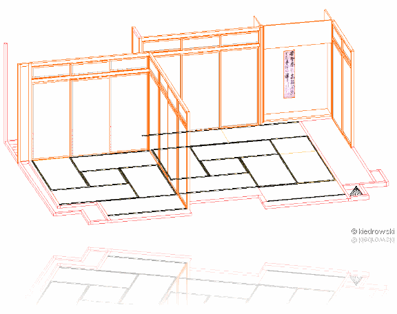 Japan Dachgeschoß Zimmer